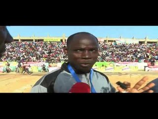 Bantamba sur le chantier de l'arène nationale du 28 mars 2017