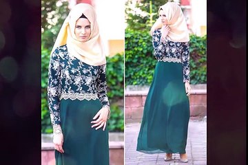 下载视频: Evening Hijab Dresses - Turkish Hijab Dress Style