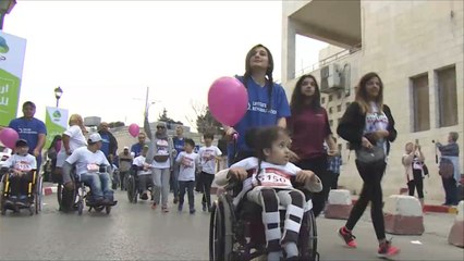 ماراثون بفلسطين لكشف قيود إسرائيلية على حرية الحركة