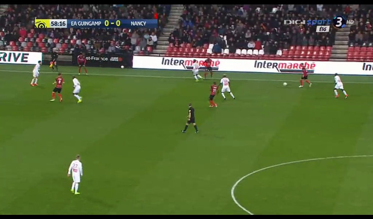 Sloan Privat Goal HD - Guingamp 1-0 Nancy - 31.03.2017