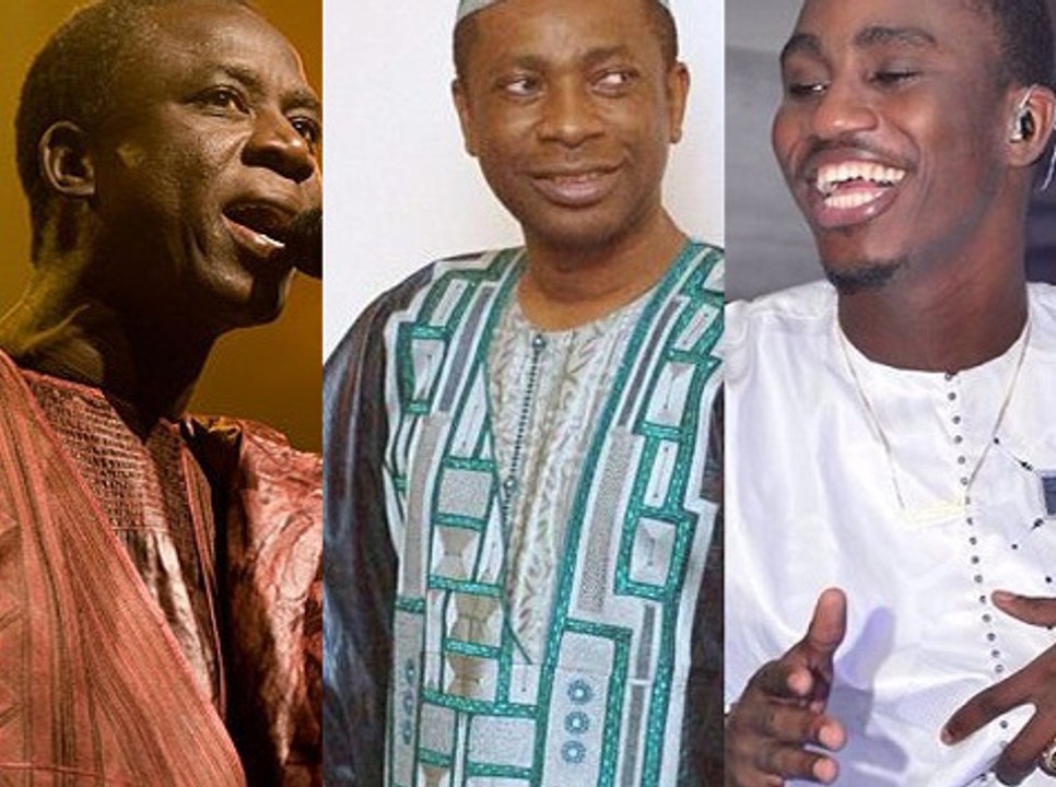 Wally seck j'ai demandé a mon pére si je pouvais reprendre les chansons de youssou ndour ...