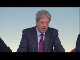 Roma - Terremoto, conferenza di Gentiloni al termine della riunione (28.03.17)