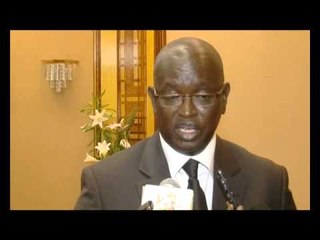 Latif Coulibaly dans son semblant de combat pour la bonne gouvernance