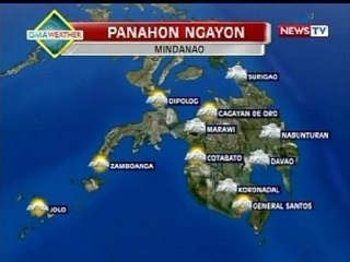 BT: Weather update as of 11:59 a.m. (Dec. 25,