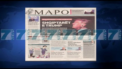 SHTYPI I DITES ME TITUJT E GAZETAVE E MERKURE 18 JANAR 2017 - News, Lajme - Kanali 7