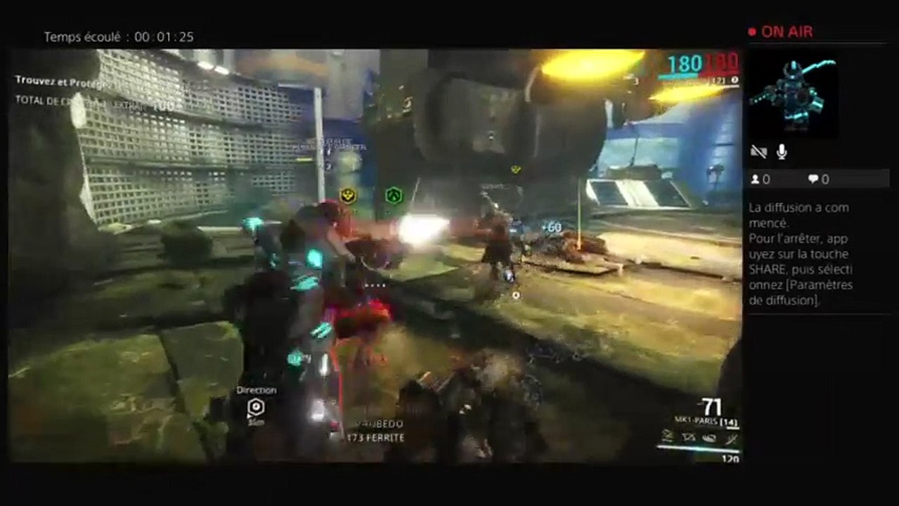 Diffusion PS4 en direct de WARFRAME (9)