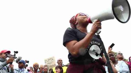 Exigen en Sudáfrica la salida de su presidente, Jacob Zuma