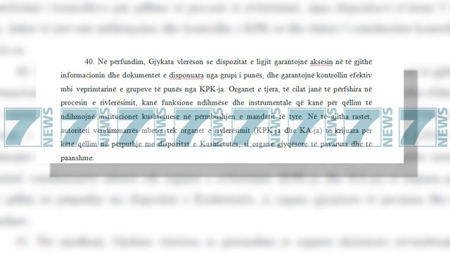 KUSHTETUESJA “ÇLIRON” VETINGUN - News, Lajme - Kanali 7