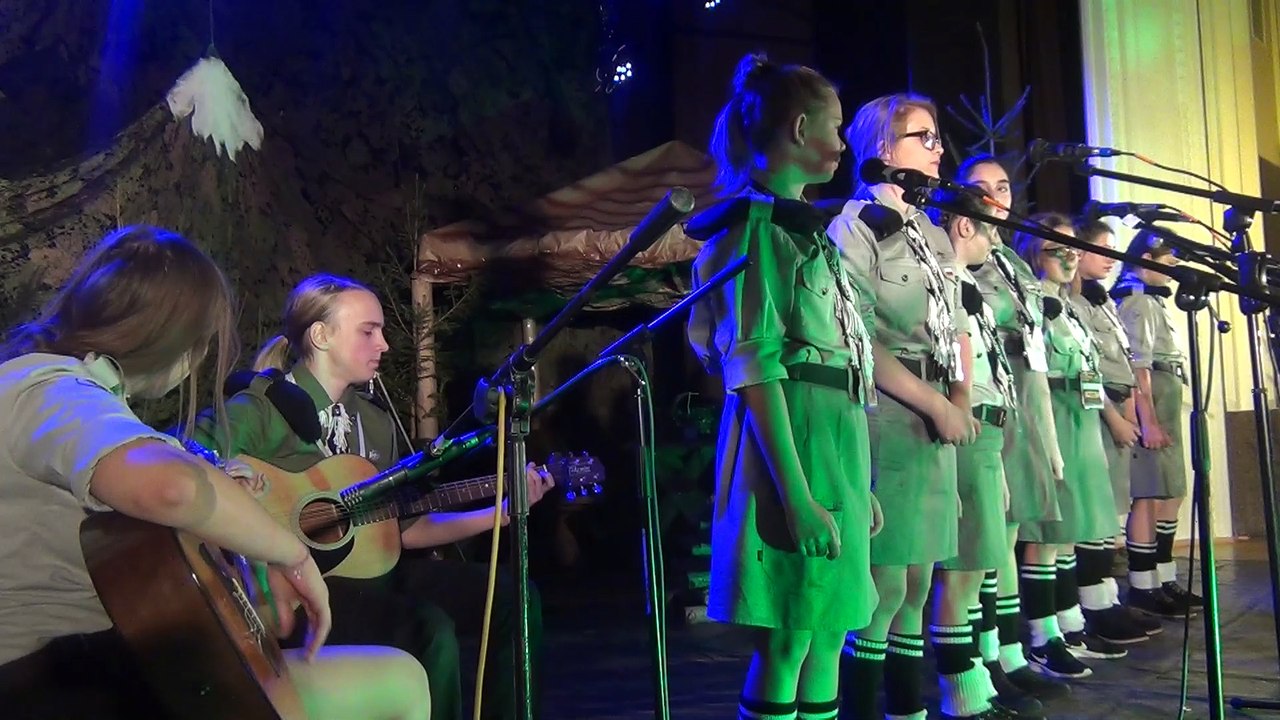 Iskierka - Zespół  ’’Stella ’’ Hufiec ZHP Rzeszów Festiwal HIT 2016.