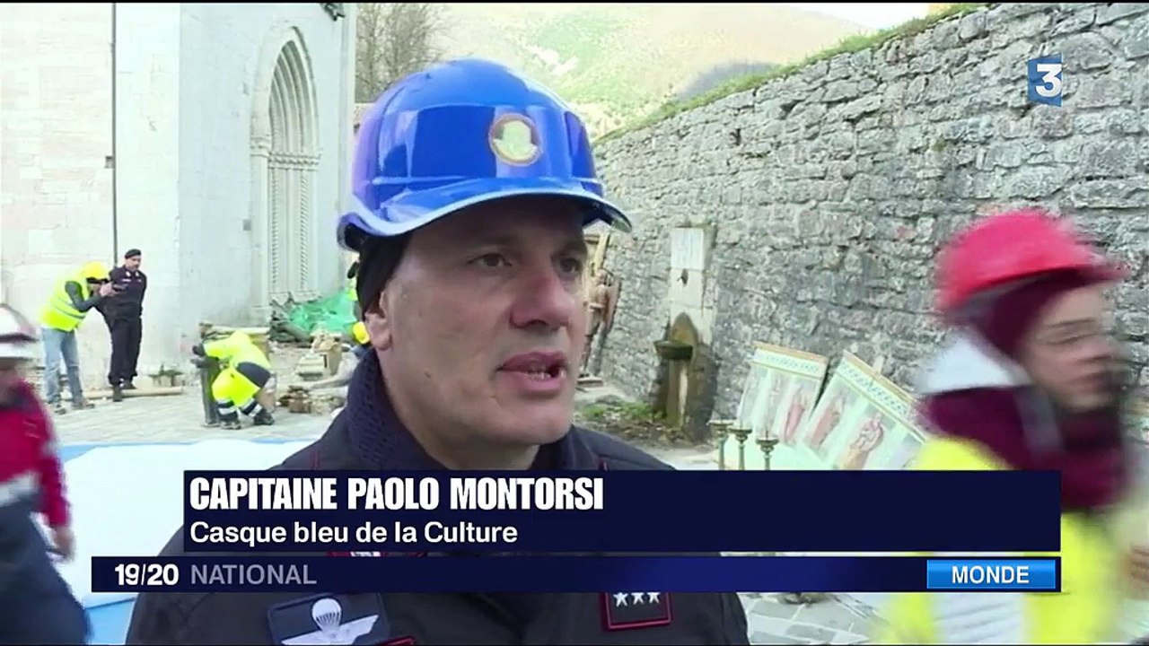 Sauvegarde du patrimoine : les Casques bleus de la culture