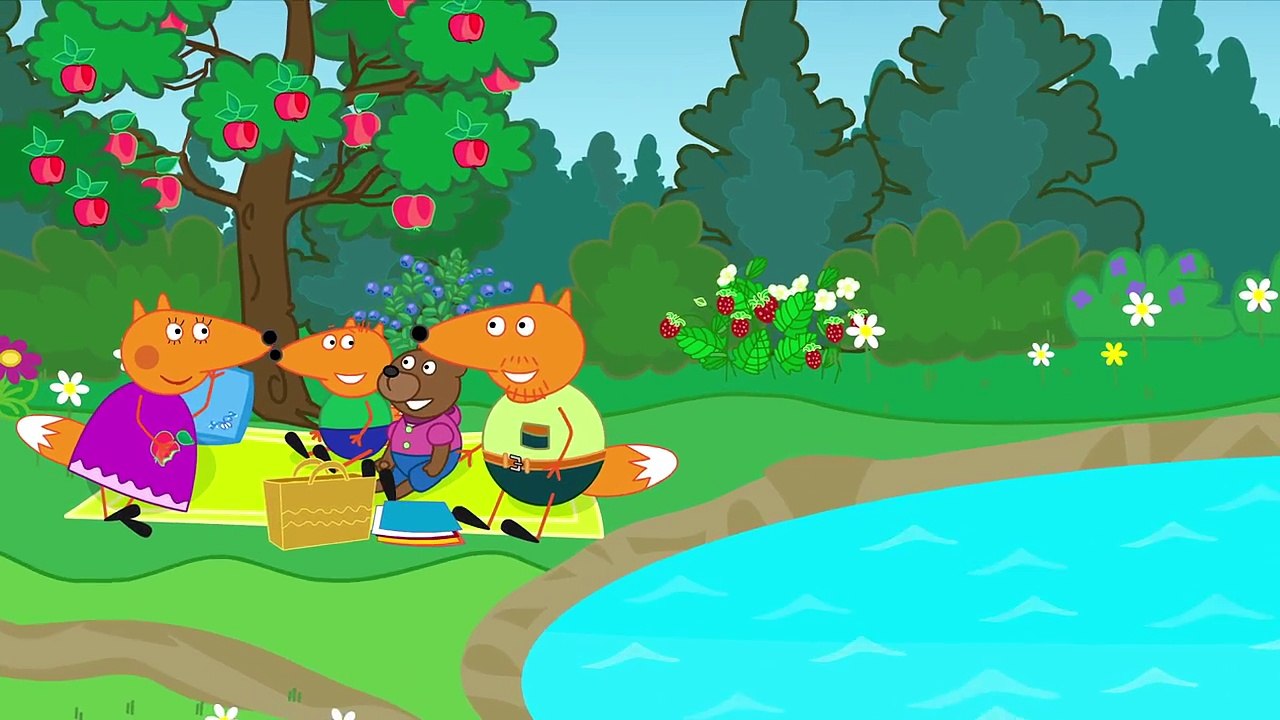 Fox Family Marriage Proposal in Pool New Episodes! Finger Family Song Nursery Rhymes