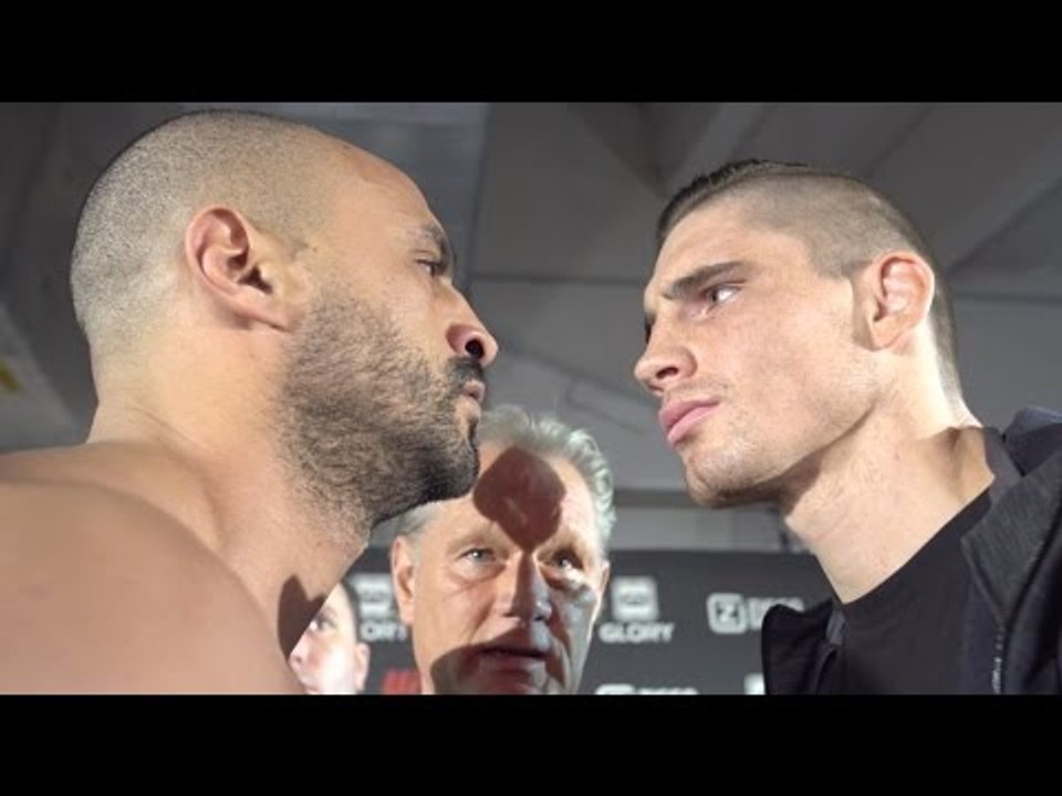 GLORY Collision Countdown: Rico Verhoeven vs. Badr Hari (Staredown)