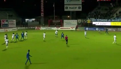 Résumé Niort 1-0 Auxerre But Ande Dona Ndoh HD - 31.03.2017