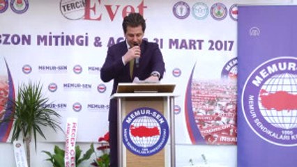 Bakan Soylu, Memur-Sen Trabzon Şube Binasının Açılışına Katıldı