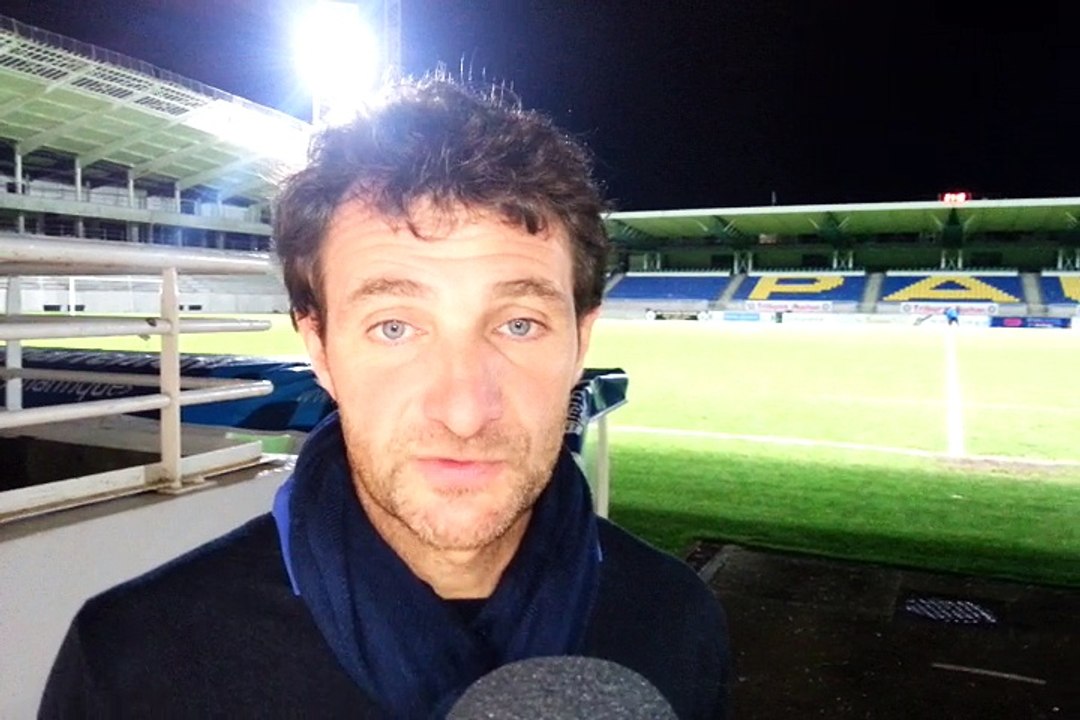 David Vignes après Pau FC - Paris FC : "Le gros point positif : on est resté dans le match"