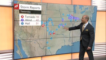 Dangerous storms to march across south-central US