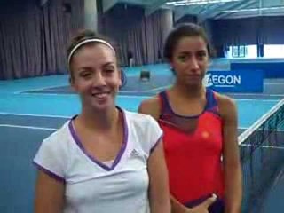 Cagla Buyukakcay and Pemra Ozgen in Loughborough