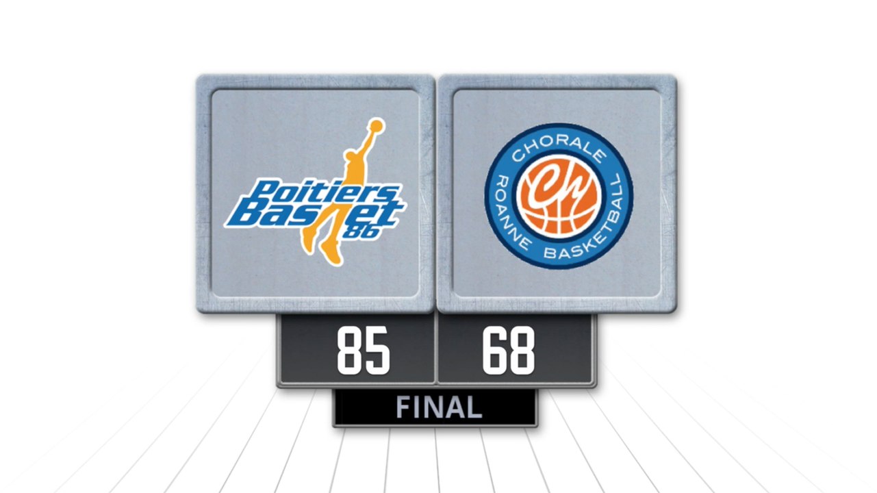 Basket, Pro B, J25 : Poitiers - Roanne (2016-2017)