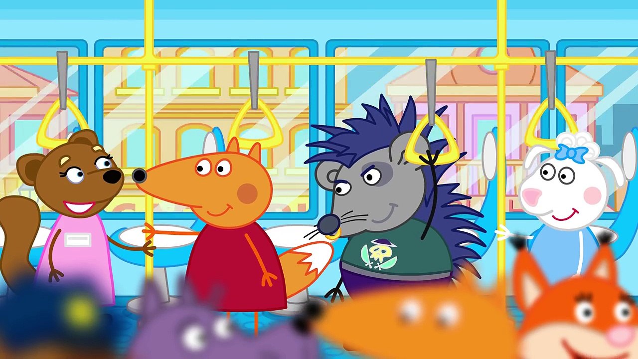 Fox Family Get Bogged down in the Elevator Crying New Episodes! Finger Family Song Nursery Rhymes