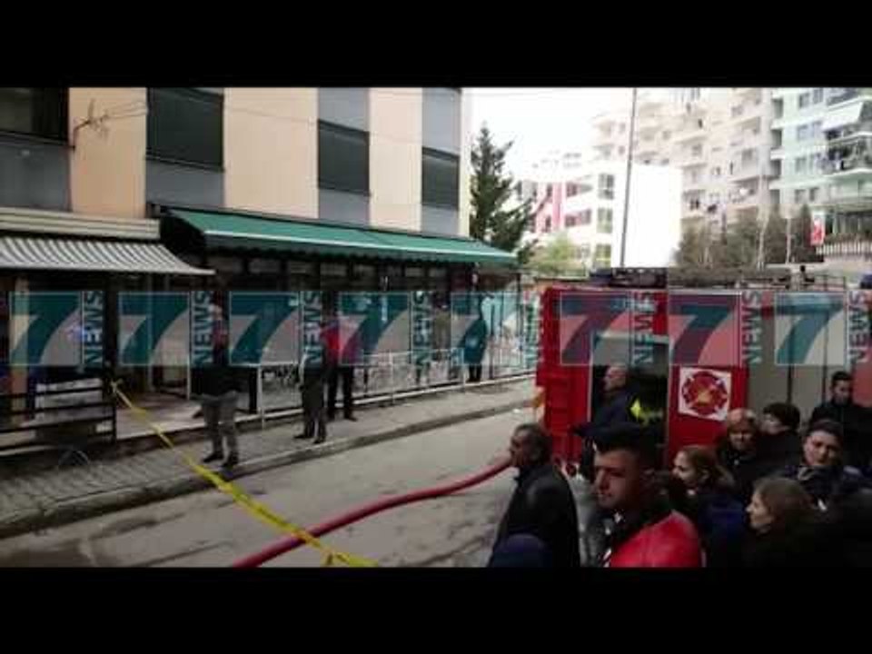 ZJARR NE ASHENSORIN E NJE PALLATI NE TIRANE - News, Lajme - Kanali 10