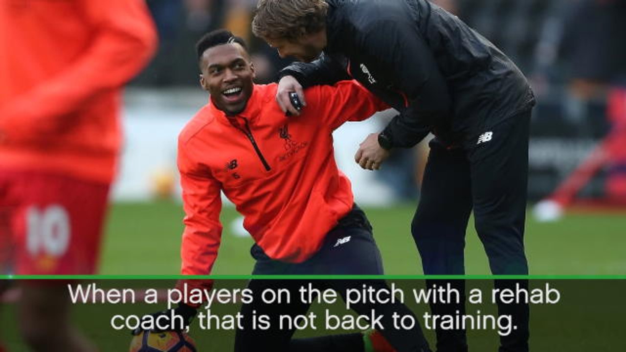 Klopp rules out Sturridge for Merseyside derby