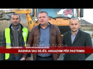 PASTRIMI I TERRITORIT NGELET NE NJE NGA OBJEKTIVAT KRYESORE TE BASHKISE VAU DEJES