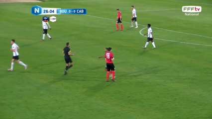 Frappe de Lucas Daury qui passe à côté