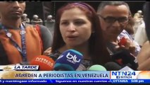 Periodista brutalmente atacada por la Guardia Nacional venezolana comparte su testimonio de la agresión