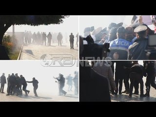 Ora News – 21 Janari, protestuesit e AK hedhin tymuese drejt kryeministrisë