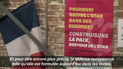 Jean-Luc Mélenchon présente son programme de politique étrangère