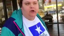 Big Girl Freaks Out That Employees At Her Favorite Restaurants Know Her Name And Order! 