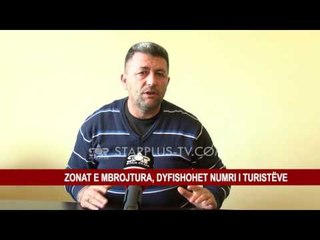 ZONAT E MBROJTURA, DYFISHOHET NUMRI I TURISTËVE