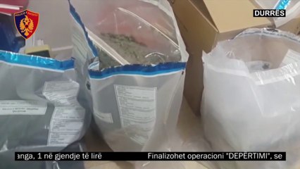 30 kg kanabis në shtëpi, 4 të arrestuar