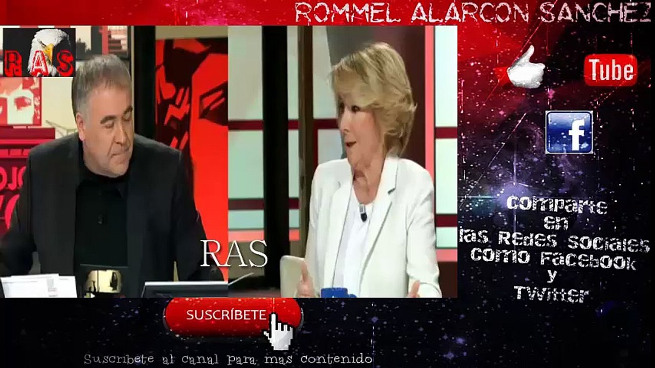 ¡¡¡TENSA!!! Entrevista a Esperanza Aguirre que es VAPULEADA por Antonio Ferreras y Cristina Pardo P1