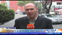 Presidente de México dice que no puede ser indiferente al ataque a la democracia en Venezuela