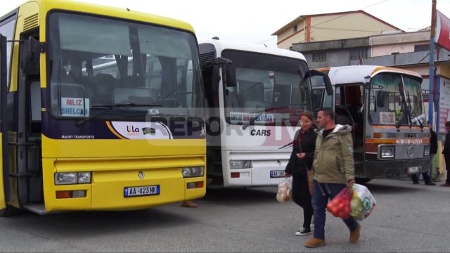 Report TV - Elbasan, zhvendoset në Bradashesh stacioni i autobusëve ndërqytetas