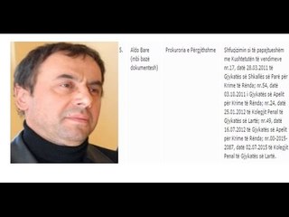 Report TV - Aldo Bare ankimon në Gjykatën Kushtetuese:Hiqni ‘burg përjetë’
