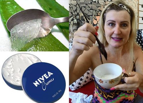 Babosa e Nivea APAGA RUGAS E LINHAS DE EXPRESSÃO completamente em 10 dias resultado surpreendente