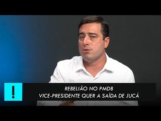 Rebelião no PMDB - Vice-presidente do partido, deputado João Arruda, quer saída de Jucá