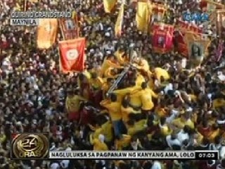 24 Oras: Mas maraming deboto, namanata ngayong taon ayon sa pamunuan ng Quiapo Church
