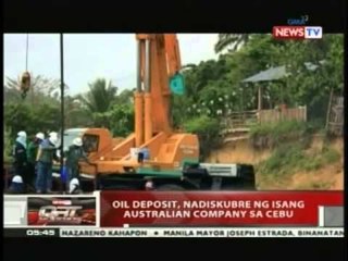 QRT: Oil deposit, nadiskubre ng isang Australian company sa Cebu