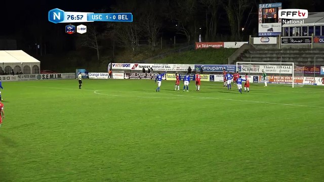 Corner puis frappe contrée