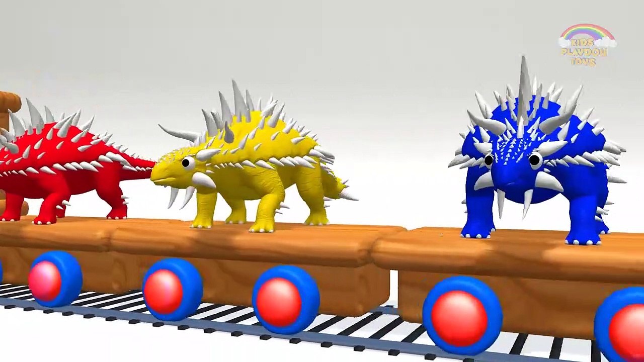 Learn Colors with Dinosaurs en Tra