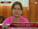 SONA: Ex-Davao City Mayor Sara Duterte, natiketan dahil sa speeding