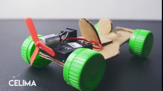 Powered F1 Car - Amazing Electric Car DIY - How to Make a Car