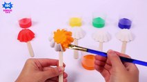 Best Learning Colors Viter Painting Lollipop Finger Family Songs for Toddle