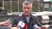 Thaçi: Muri në Mitrovicë, çështje e brendshme - Top Channel Albania - News - Lajme