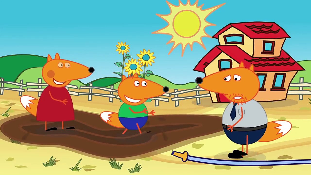 Fox Family Daddy MAKEOVER Funny Story! PEPSI Makeup Tutorial for Kids Nursery Rhymes