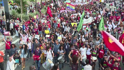 Brasileños vuelven a las calles contra las reformas de Temer