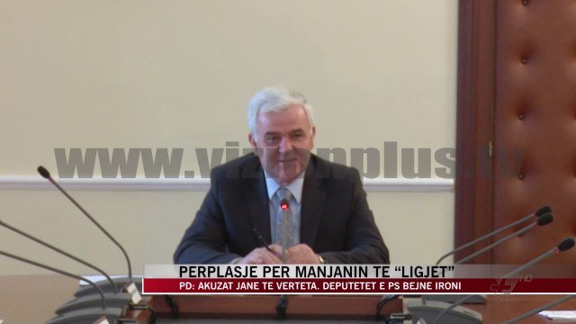 Përplasje për Manjanin te “ligjet” - News, Lajme - Vizion Plus